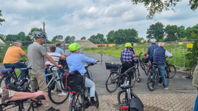 Baustelle der Wendeanlage für die Verlängerung der Linie 8